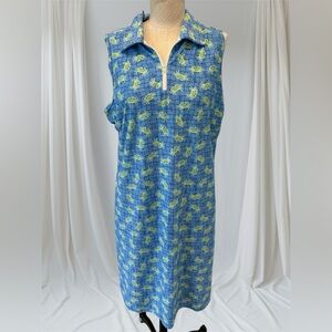 Southwind Crab Zip-Up Women's Dress - Size XL (16)